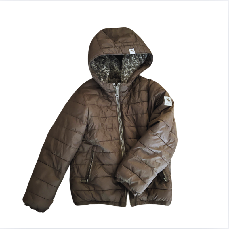 Abercrombie siyah mont 7 8 yaş