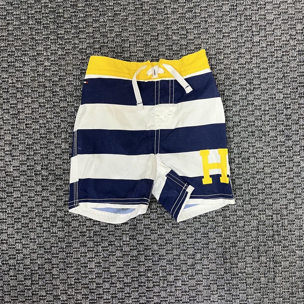 Tommy Hilfiger Sarı Lacivert Beyaz Mayo 18 ay
