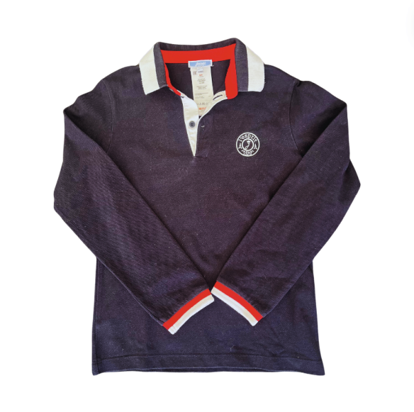 Jacadi Lacivert Uzun kollu polo Tshirt 8 yaş 128 cm