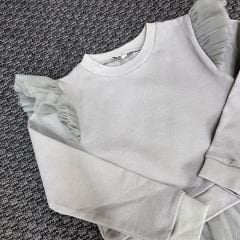 Pinolini Gri Tüllü Elbise 3 yaş yılbaşı