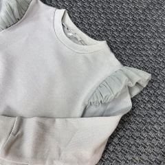 Pinolini Gri Tüllü Elbise 3 yaş yılbaşı