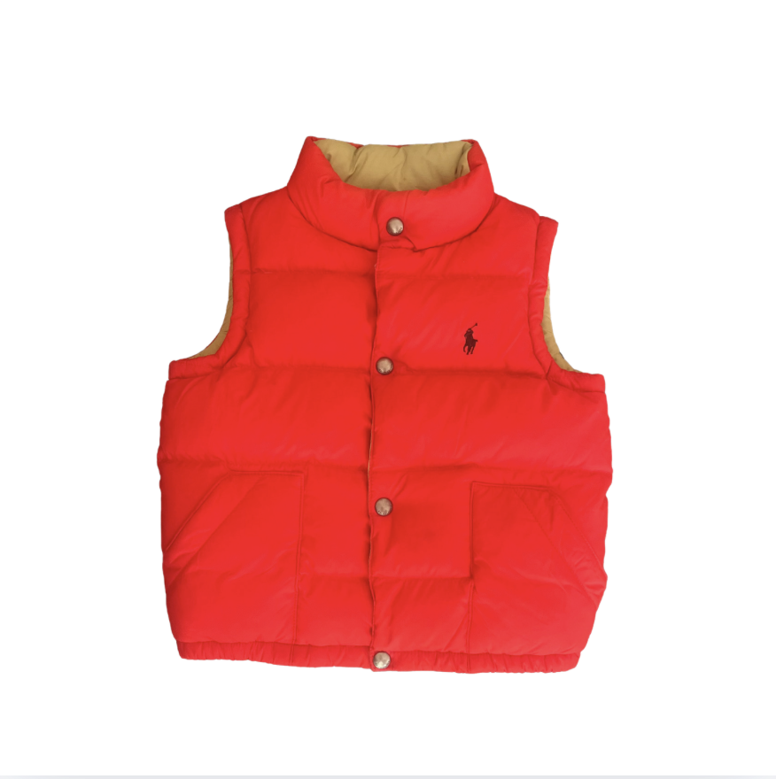 Ralph Lauren Çift Taraflı Yelek 5 Yaş