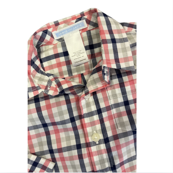 Jannie and Jack gömlek 3 6 ay