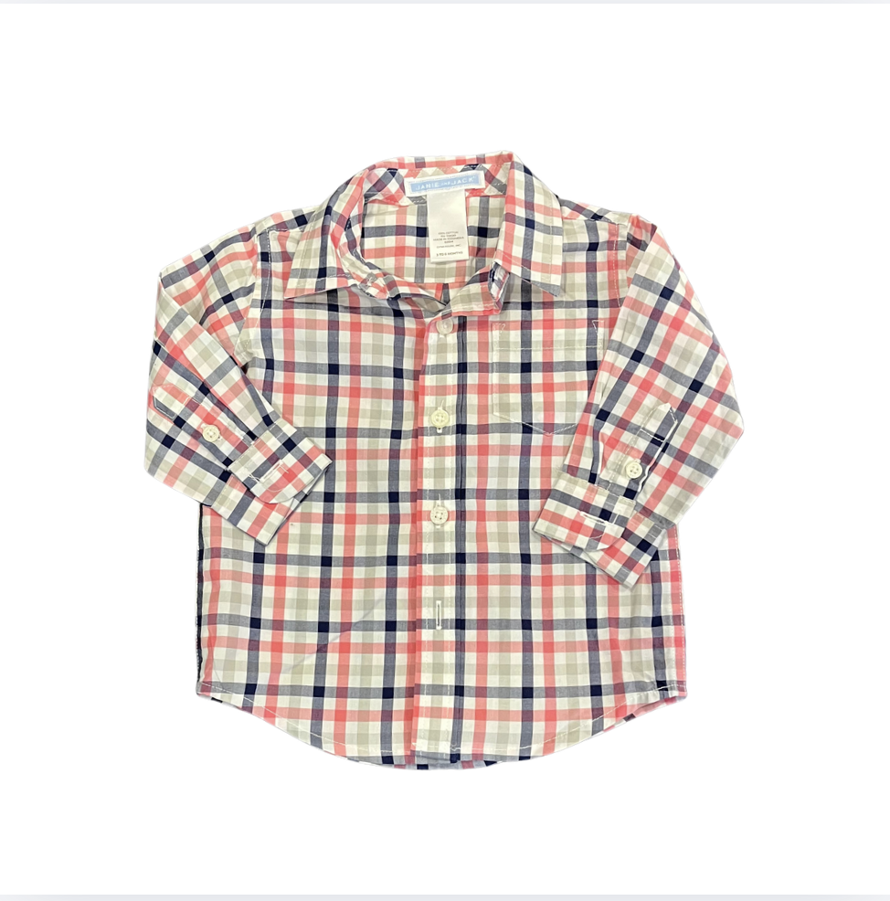 Jannie and Jack gömlek 3 6 ay