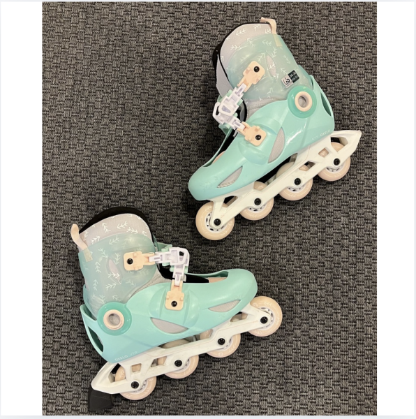 Oxelo Mavi Patenler 34 36 numara