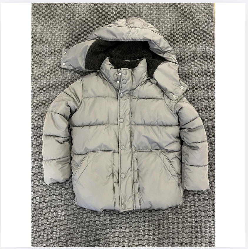 Gap İçi Kürklü gri Mont S beden 6 yaş