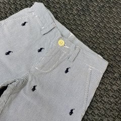 Ralph LaurenLogolu Çizgili Şort 3 Yaş