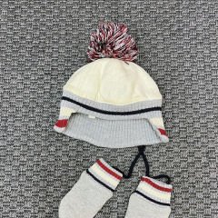Dolce Gabbana Şapka Eldiven takım 6-12 ay Kayak