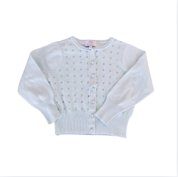 Caroline Zapf payetli hırka 5 yaş