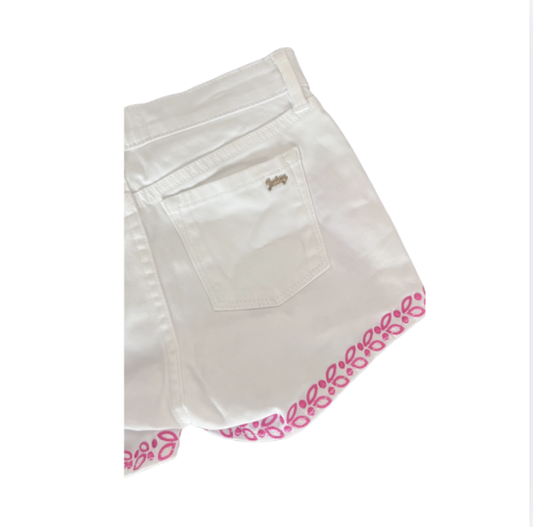 Juicy Couture pembe işli şort 8 yaş