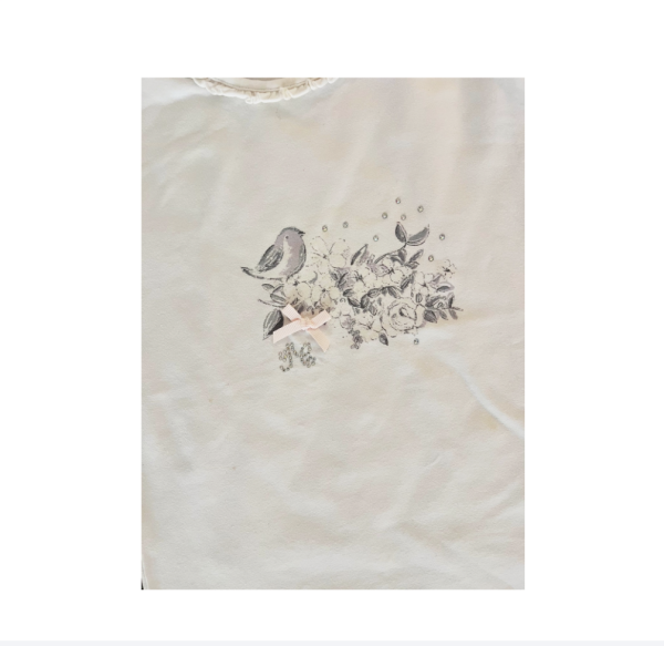 Tartine et Chocolat Beyaz tshirt 10 yaş