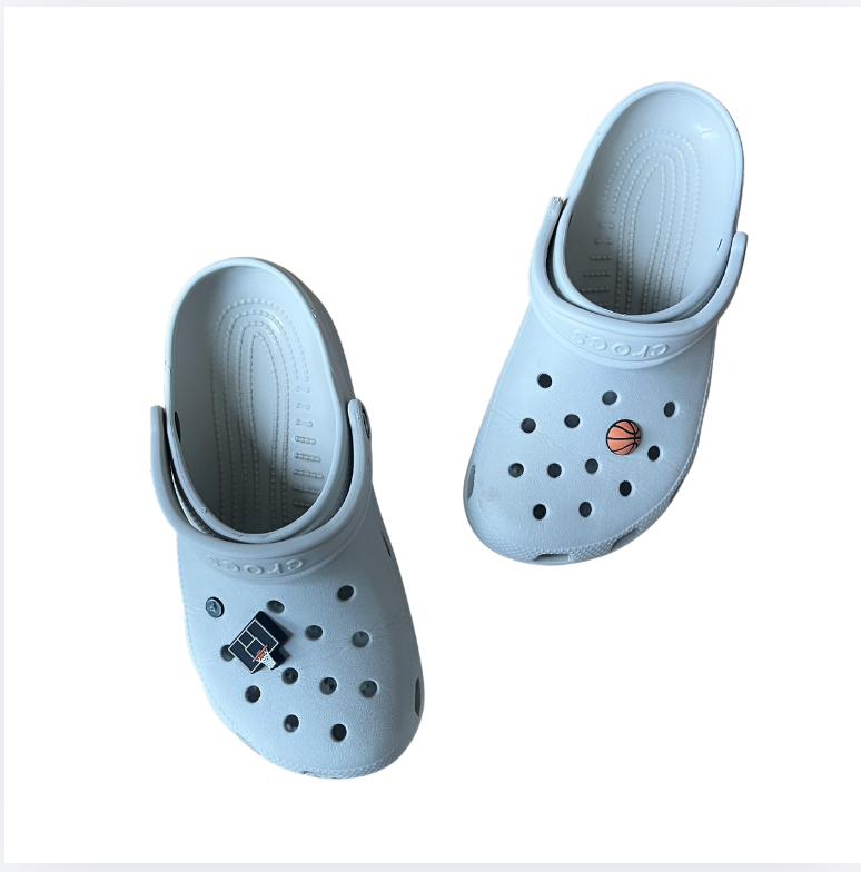 Crocs Gri terlikler 5 7 35 numara