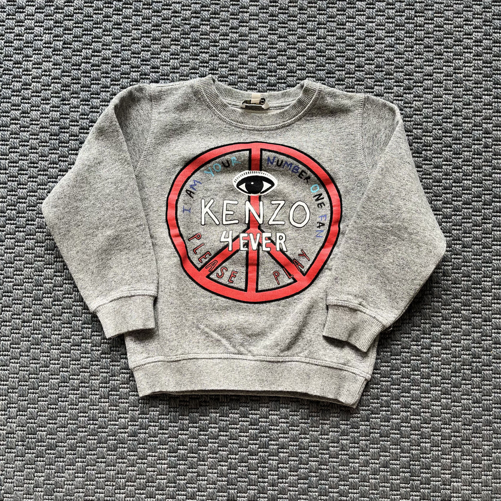 Kenzo Gri Sweatshirt 5 yaş