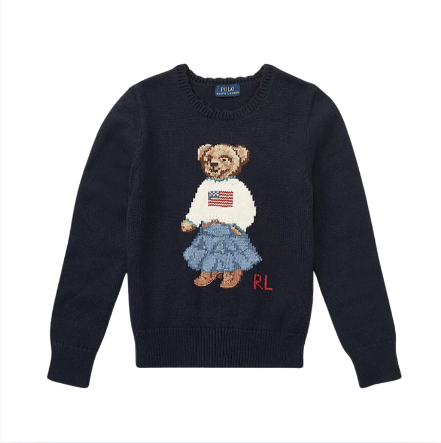 Ralph Lauren Lacivert Kazak 7 yaş