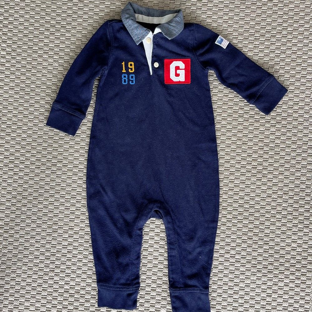 Gap Lacivert G Harfli Tulum 12-18 ay
