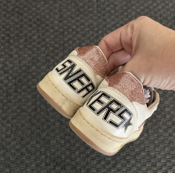 Golden Goose Pembe yıldızlı. ayakkabılar 30 numara
