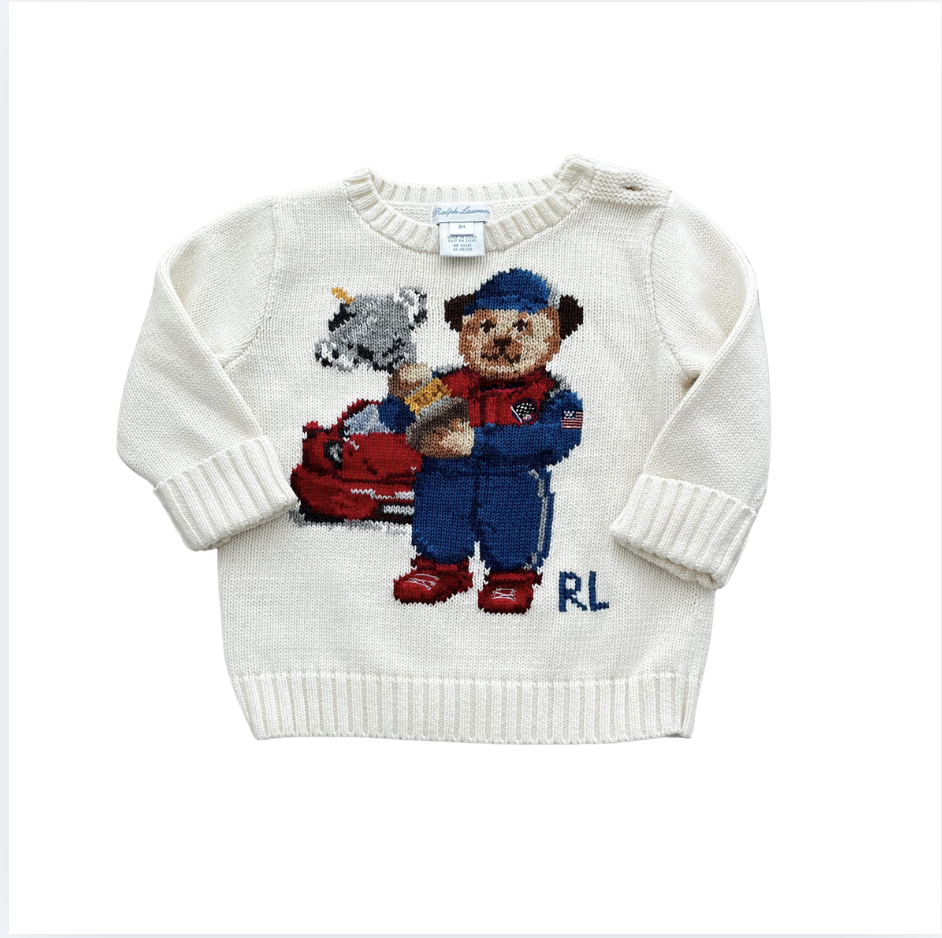 Ralph Lauren Ayılı Kazak 9 ay