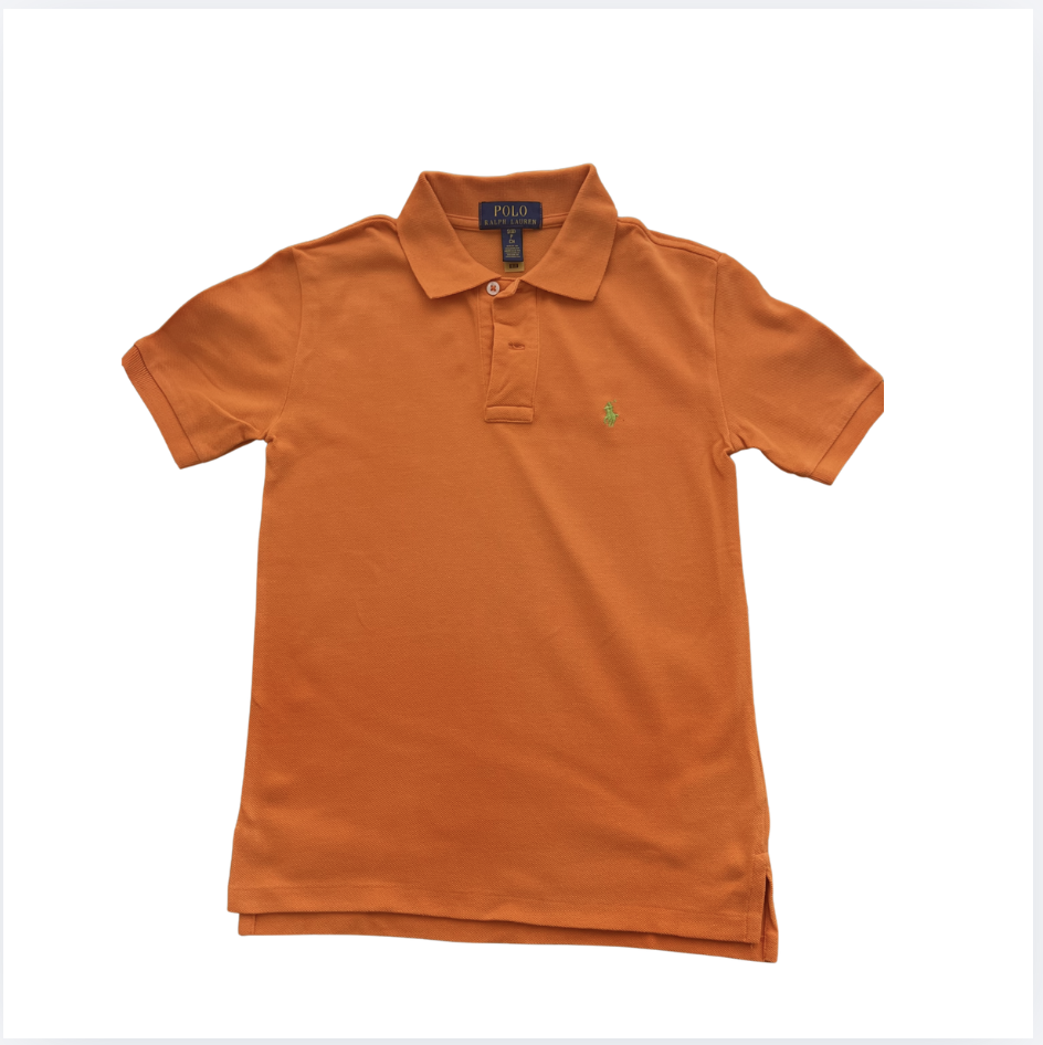 Ralph Lauren Turuncu tshirt 8 yaş