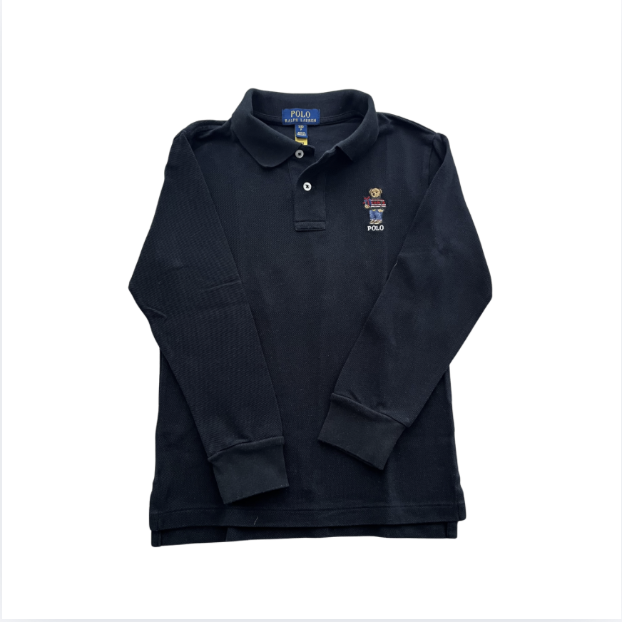 Ralph Lauren siyah Uzun kollu Tshirt 8 yaş