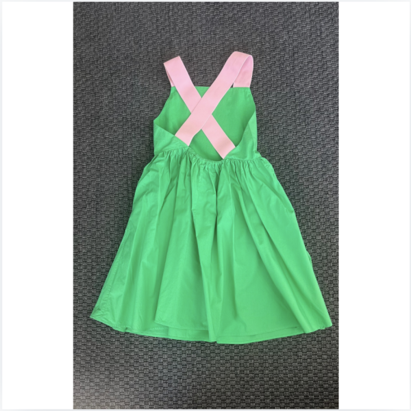 Cos Yeşil Pembe Yazlık Elbise 6 8. yaş