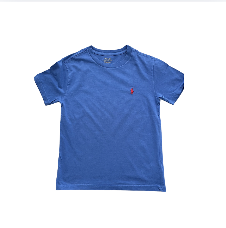 Ralph Lauren Mavi tshirt 8 yaş