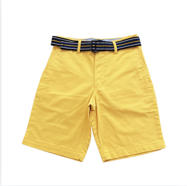 Ralph Lauren Sarı Kemerli Şort 10 yaş