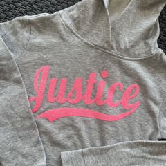 Justice İçi Polar Trop Sweatshirt 6-7 yaş