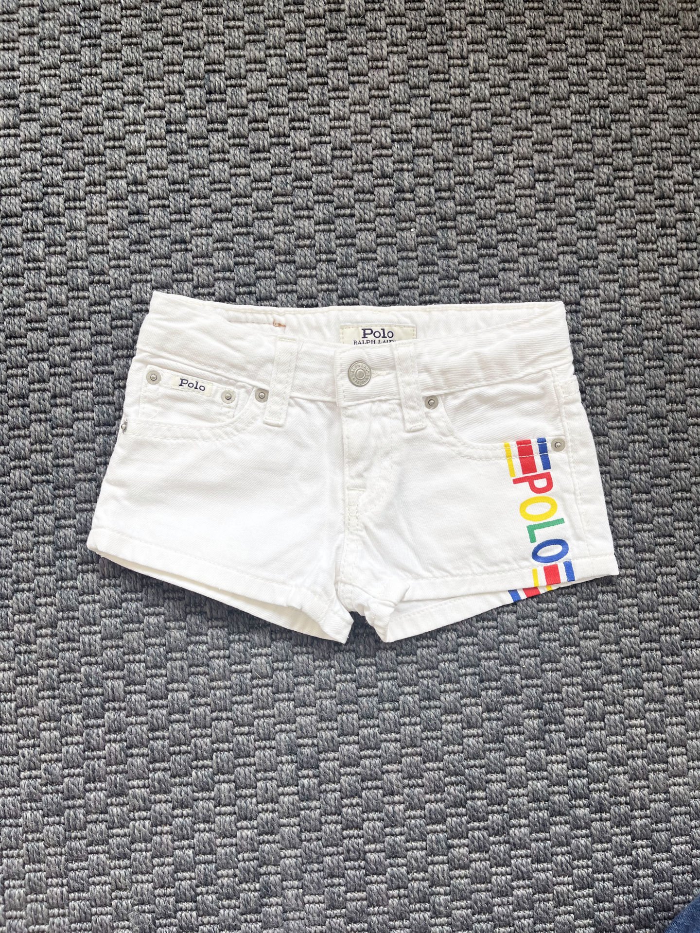 Ralph Lauren Beyaz Denim Şort 2 yaş