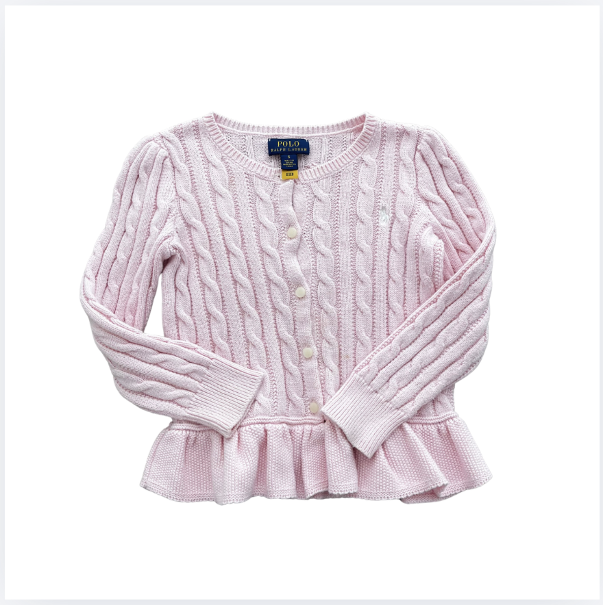 Ralph Lauren Pembe Hırka 5 yaş