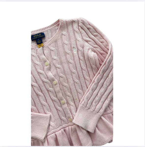 Ralph Lauren Pembe Hırka 5 yaş