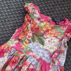 Ralph Lauren Çiçekli Elbise 2 yaş