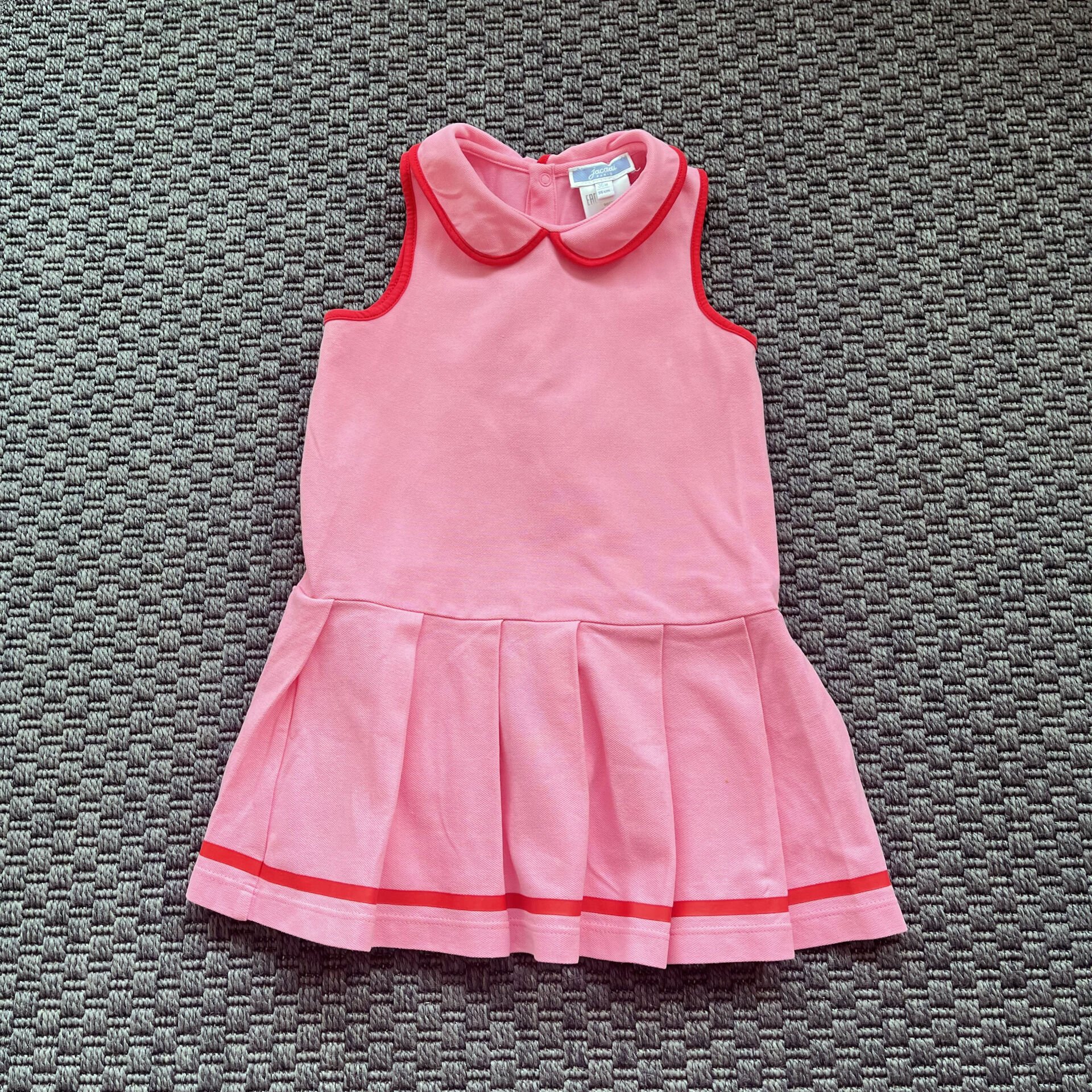 Jacadi Kırmızı Pembe Elbise 36 ay