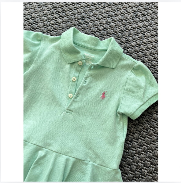 Ralph Lauren Yeşil Elbise 24 ay