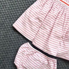 Jacadi Pembe Çizgili Elbise 3 yaş