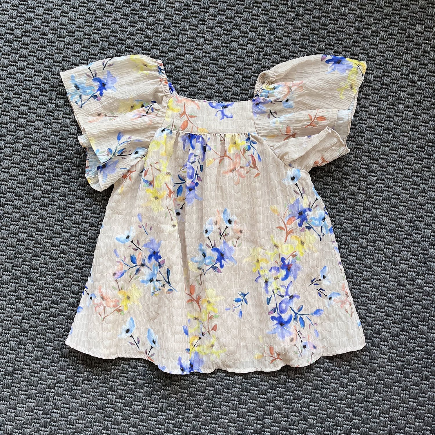 Zara Çiçek Desenli Elbise 12-18 ay