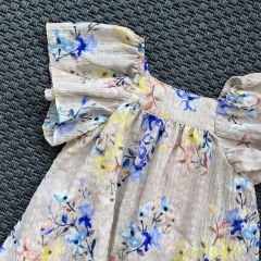 Zara Çiçek Desenli Elbise 12-18 ay