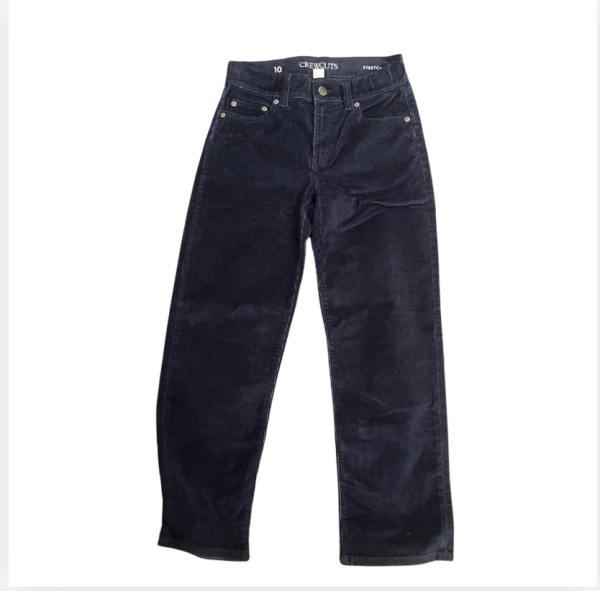 Crewcuts Lacivert Kadife Pantolon 10 yaş