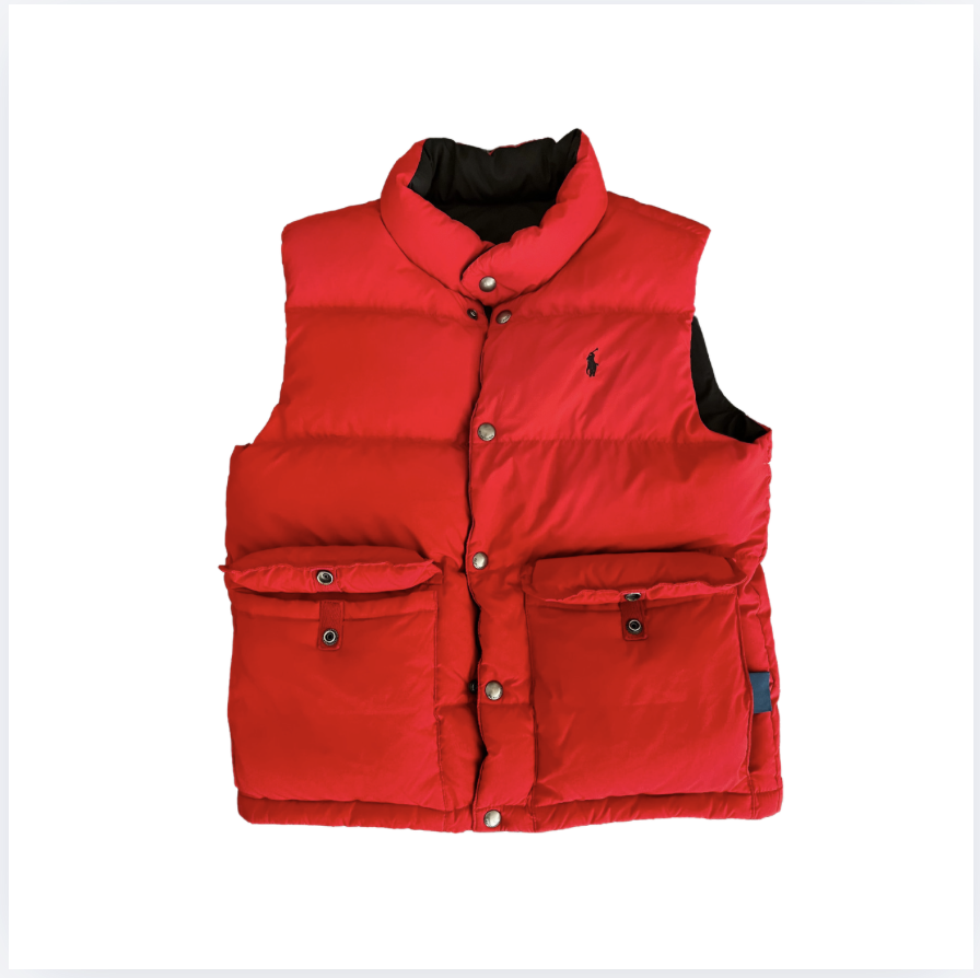 Ralph Lauren Çift taraflı yelek 10 12 yaş