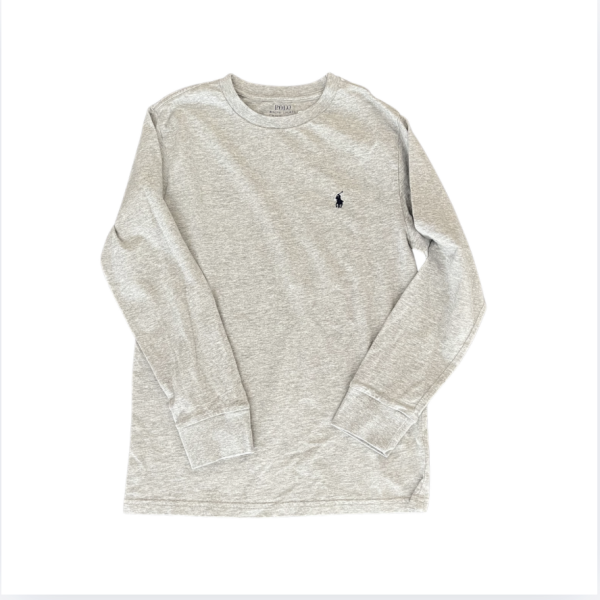 Ralph Lauren Gri uzun Kollu Tshirt 10 12 yaş