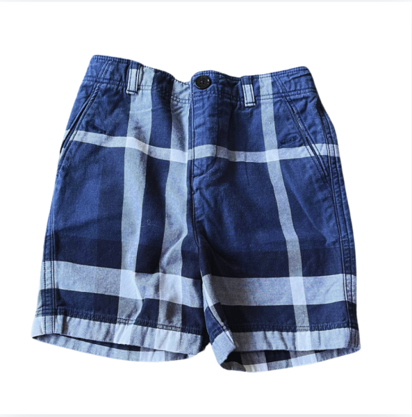 Burberry lacivert bermuda şort 2 yaş
