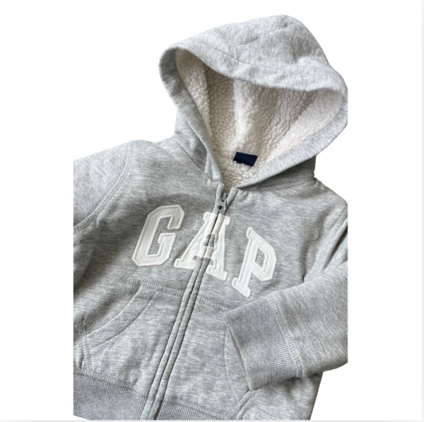 Gap gri içi kürklü Sweatshirt 12 18 ay