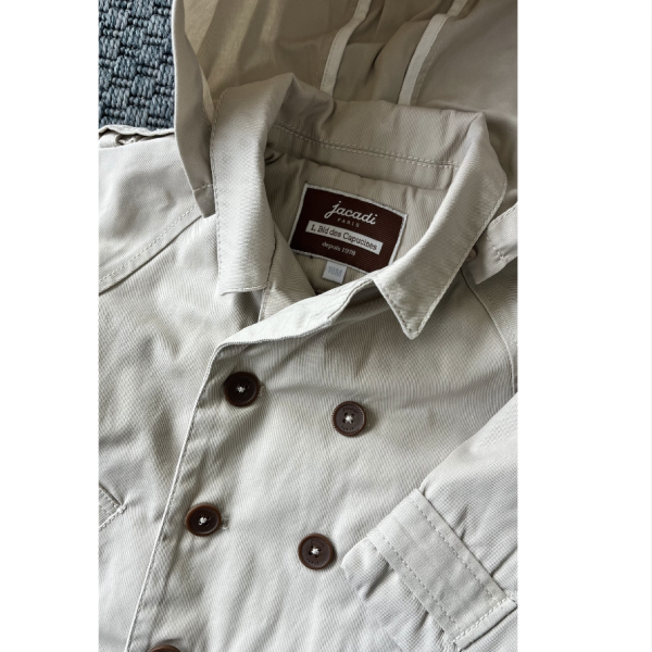 Jacadi bej kalın Trench Coat 18 ay