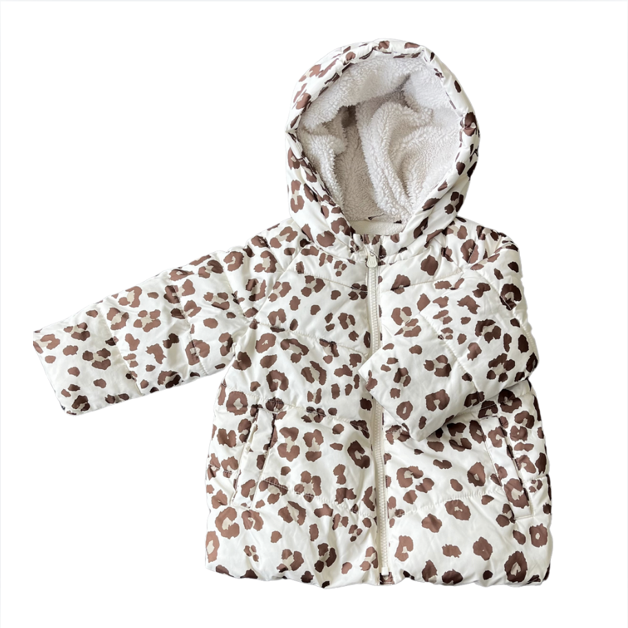 Gap Kapşonu kürklü Mont 2 yaş