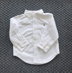 Ralph Lauren Beyaz Gömlek 18 ay