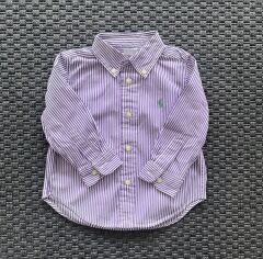 Ralph Lauren Mor çizgili Gömlek 18 ay yılbaşı
