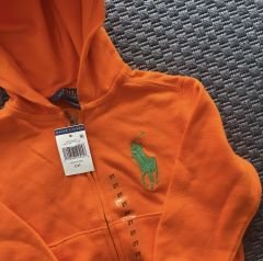 Ralph Lauren Turuncu etiketli Sweatshirt 2 yaş