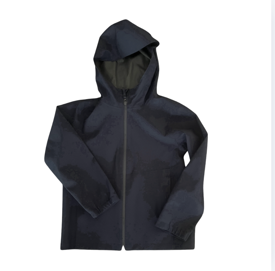 Uniqlo Lacivert Yağmurluk 7 8 yaş (hiç kullanılmamış)
