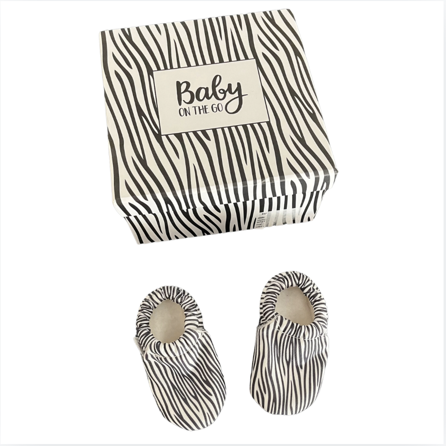 Baby on the go zebra desenli patikler 17 numara