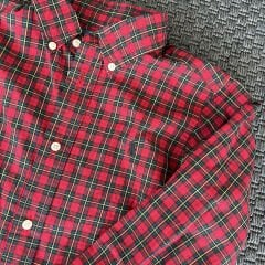 Ralph Lauren Kırmızı Ekoseli Gömlek 6 yaş yılbaşı