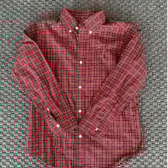 Ralph Lauren Kırmızı Ekoseli Gömlek 6 yaş yılbaşı